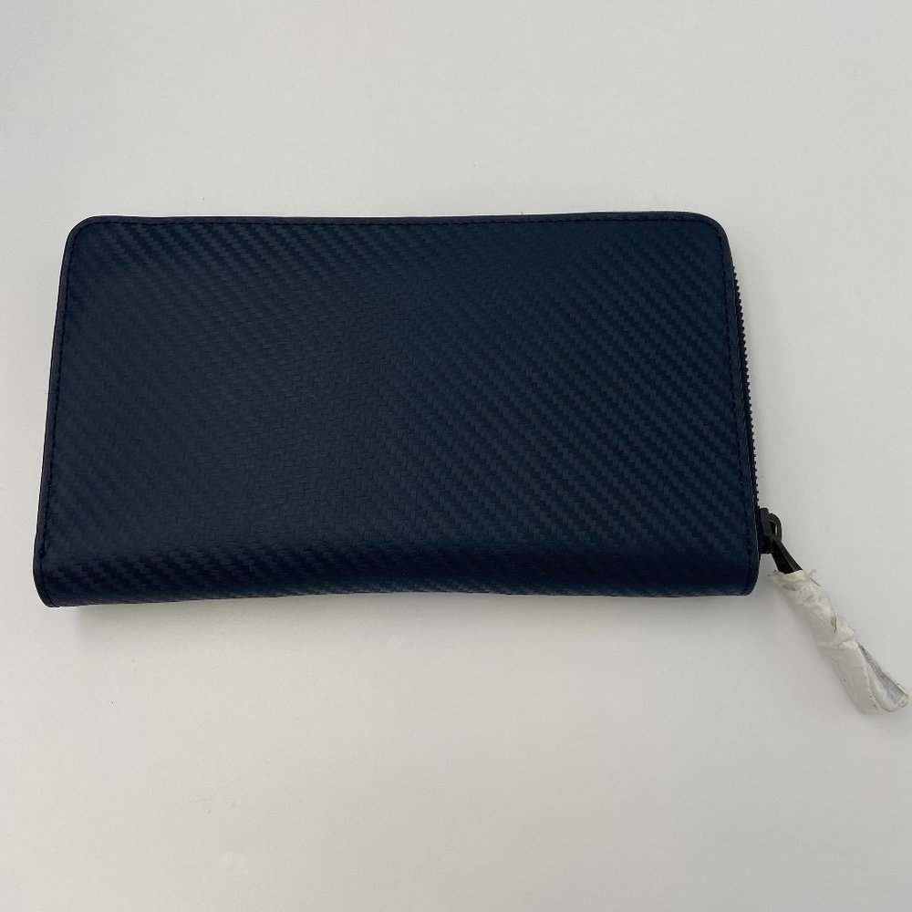 Dunhill Chassis Zip Organiser Navy Blue